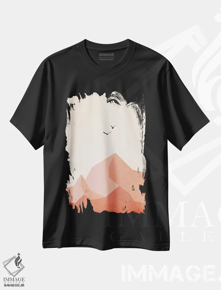 تیشرت مشکی طرح دار زوگ اشپیتسه، یک، تزئینی اثر کوبیستیکا | immage.ir