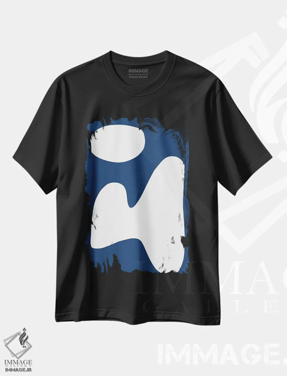 تیشرت مشکی طرح دار سفر اثر کری کمپبل | immage.ir