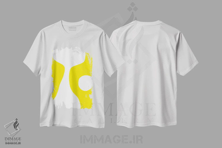 تیشرت سفید طرح دار اخلاص اثر کری کمپبل | فروشگاه ایماژ