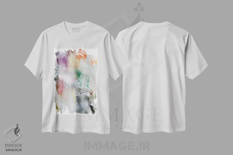 تیشرت سفید طرح دار سوپ II اثر کنت یانگستروم | فروشگاه ایماژ