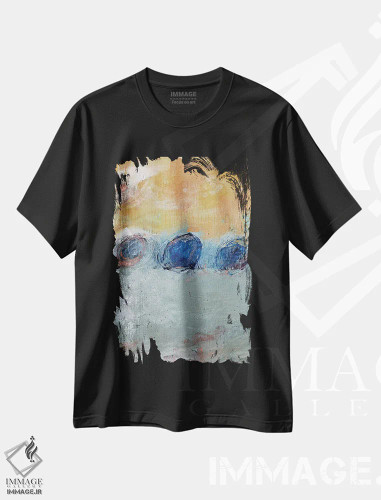 تیشرت مشکی طرح دار لباس های چرک اثر کنت یانگستروم | فروشگاه ایماژ