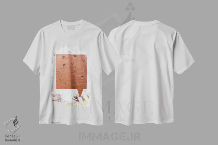 تیشرت سفید طرح دار پر حرف اثر کنت یانگستروم | فروشگاه ایماژ
