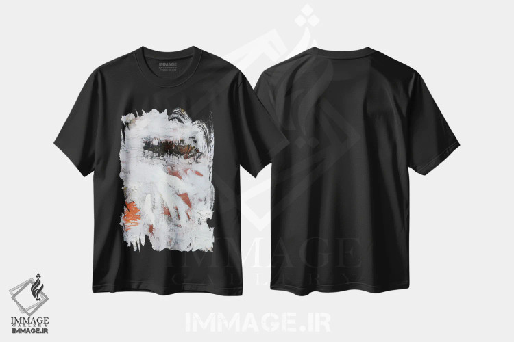 تیشرت مشکی طرح دار سیاه چاله اثر کنت یانگستروم | immage.ir