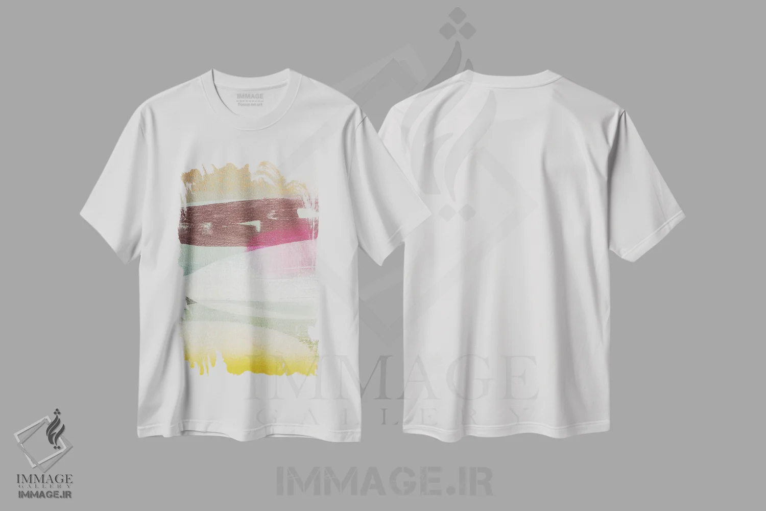 تیشرت سفید طرح دار مجموعه اقیانوس ۱۱ اثر کنت یانگستروم | فروشگاه ایماژ
