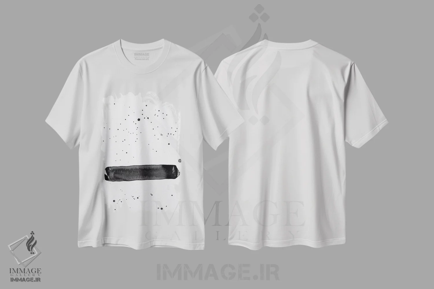تیشرت سفید طرح دار قطره های امید اثر کنت یانگستروم | فروشگاه ایماژ