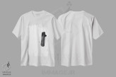 تیشرت سفید طرح دار بدون عنوان ۲ اثر کنت یانگستروم | immage.ir