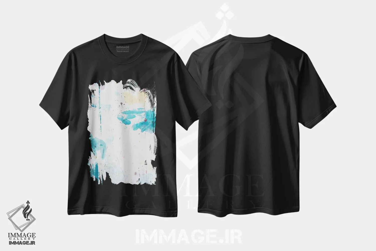 تیشرت مشکی طرح دار دی سی هفده اثر کنت یانگستروم | فروشگاه ایماژ