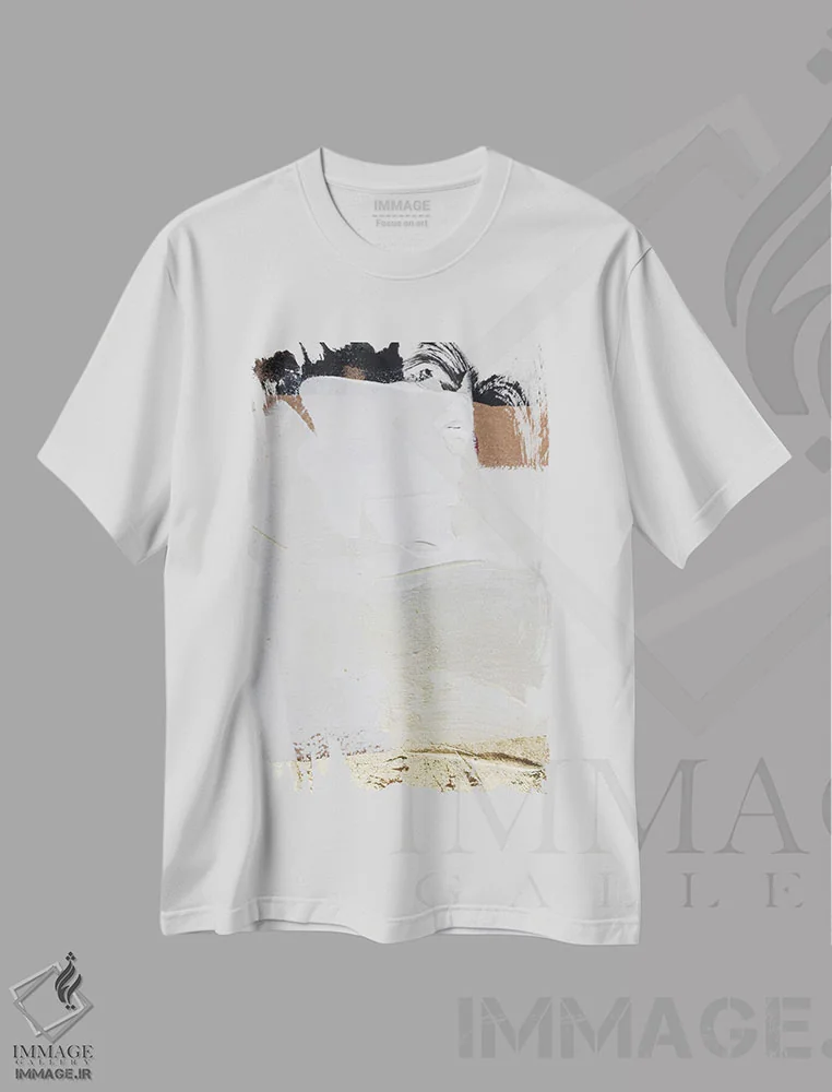 تیشرت سفید طرح دار مامان حوصله ام سر رفته ۲ اثر کنت یانگستروم | فروشگاه ایماژ