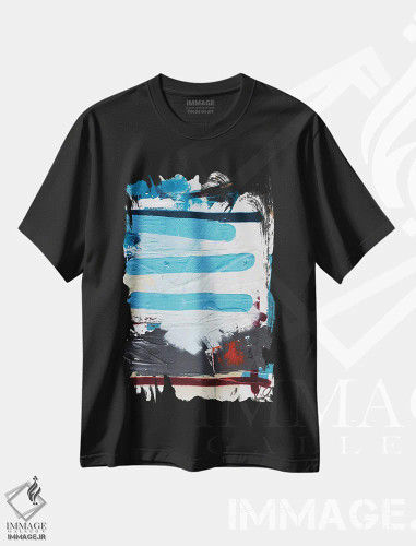 تیشرت مشکی طرح دار هیچ جعبه ای وجود ندارد ۳ اثر کنت یانگستروم | فروشگاه ایماژ