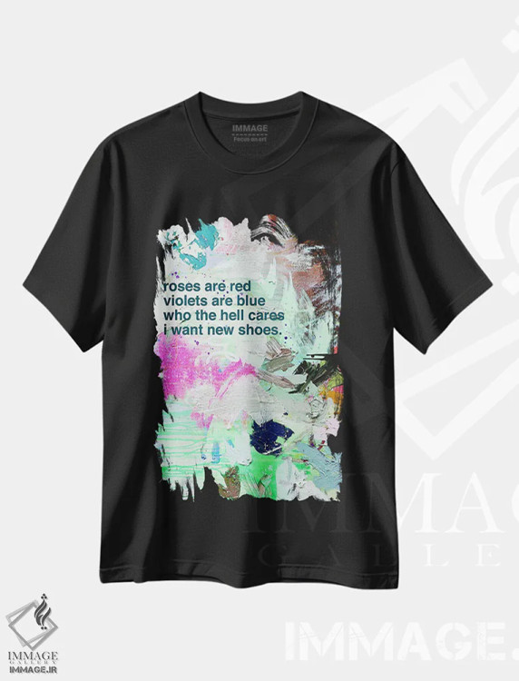 تیشرت مشکی طرح دار کفش نو، دکور معاصر اثر کنت یانگستروم | immage.ir