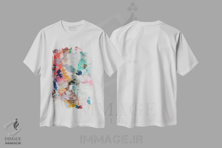 تیشرت سفید طرح دار جدی میگی داداش؟ اثر کنت یانگستروم | فروشگاه ایماژ