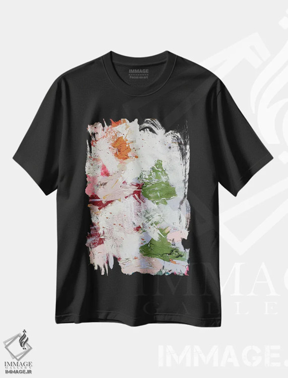 تیشرت مشکی طرح دار واقعاً من؟ اثر کنت یانگستروم | فروشگاه ایماژ