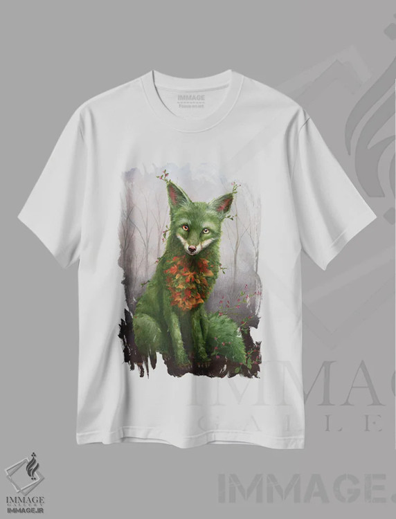 تیشرت سفید طرح دار روآن، مدیوم اثر کایرا ویلسون | فروشگاه ایماژ