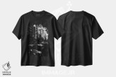 تیشرت مشکی طرح دار کوموربی لعنتی، عکاسی سیاه و سفید اثر کنزو ایجیری | immage.ir