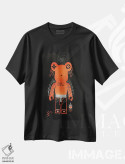 تیشرت مشکی طرح دار خرس خشمگین بر بریک، مدیوم اثر نوا لاتار | فروشگاه ایماژ