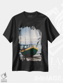 تیشرت مشکی طرح دار اروپا، لهستان، پومرانیا، ملخلینکی IV، مدیوم اثر میکولاج گوسپودرک | فروشگاه ایماژ