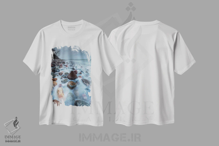 تیشرت سفید طرح دار آثار میکولاج گوسپودرک - immage.ir