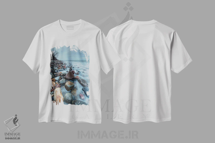 تیشرت سفید طرح دار آثار میکولاج گوسپودرک - فروشگاه ایماژ