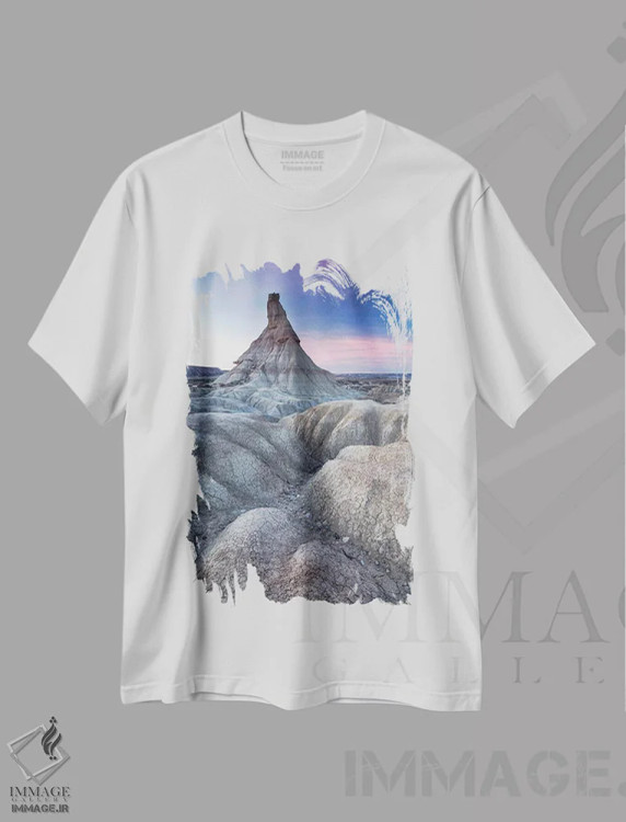 تیشرت سفید طرح دار آثار میکولاج گوسپودرک - immage.ir