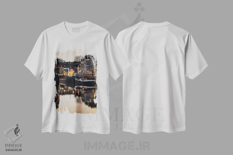 تیشرت سفید طرح دار هلند، زوله، مدیوم اثر میکولاج گوسپودرک | فروشگاه ایماژ