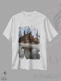 تیشرت سفید طرح دار لهستان، وروتسواف، میدان اصلی I، مدیوم اثر میکولاج گوسپودرک | فروشگاه ایماژ