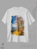 تیشرت سفید طرح دار آثار میکولاج گوسپودرک - immage.ir