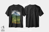 تیشرت مشکی طرح دار Alps In Austria,تیِرول، آلپ در اتریش، مدیوم اثر میکولاج گوسپودرک | فروشگاه ایماژ