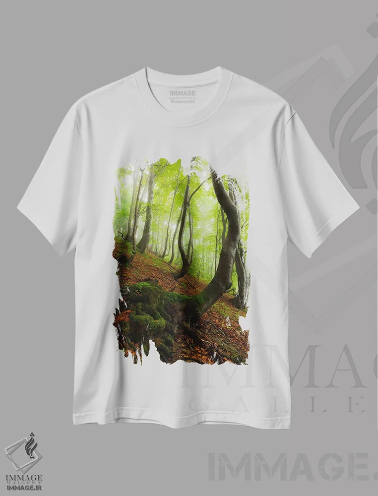 تیشرت سفید طرح دار آثار میکولاج گوسپودرک - فروشگاه ایماژ