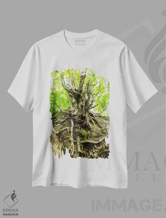 تیشرت سفید طرح دار آثار میکولاج گوسپودرک - immage.ir