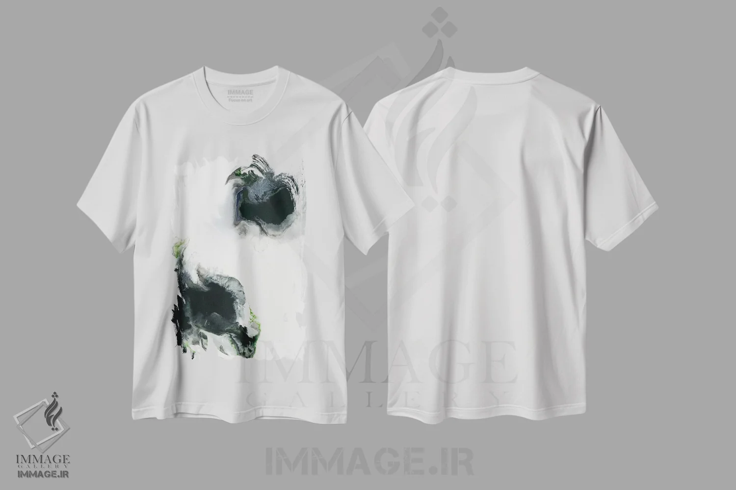 تیشرت سفید طرح دار پیروزی اثر کوری لاوِل | فروشگاه ایماژ