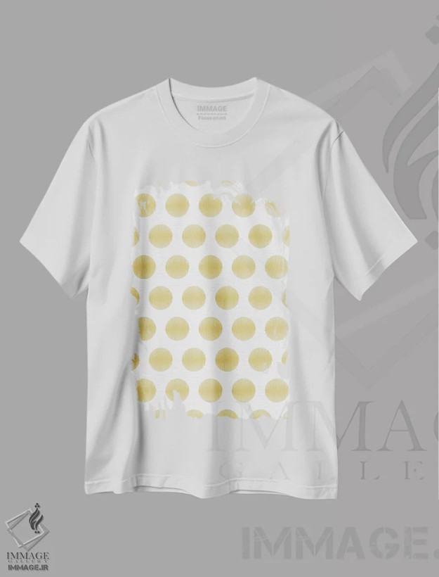 تیشرت سفید طرح دار کریسمس I، آبستره اثر لیندا برتل | فروشگاه ایماژ