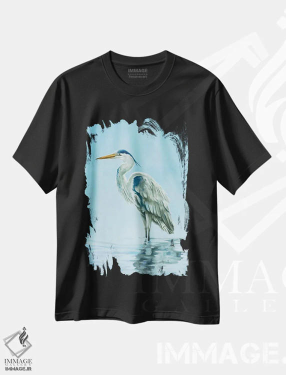 تیشرت مشکی طرح دار گارزا آزول، دکور ساحلی اثر لوکا شپرد | immage.ir