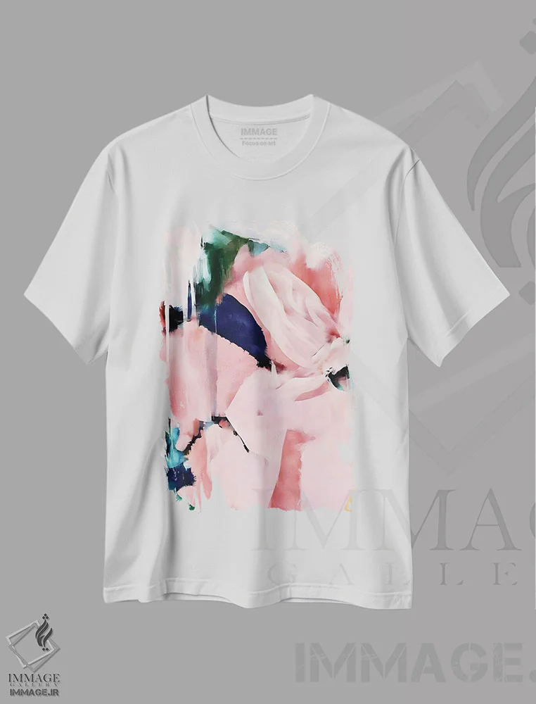 تیشرت سفید طرح دار طلسم شانس I اثر لوئیزه اللربروک آرت | فروشگاه ایماژ