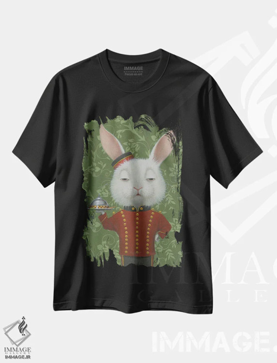 تیشرت مشکی طرح دار بل هوپ، هنر فاخر معاصر اثر لیزا فالکن سترن | immage.ir