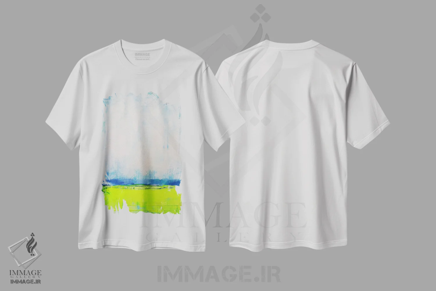 تیشرت سفید طرح دار آیا آزاد خواهی بود اثر لئون گروسمن | immage.ir