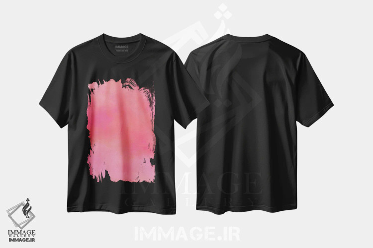 تیشرت مشکی طرح دار تفسیر اشعار عاشقانه اثر لئون گروسمن | immage.ir