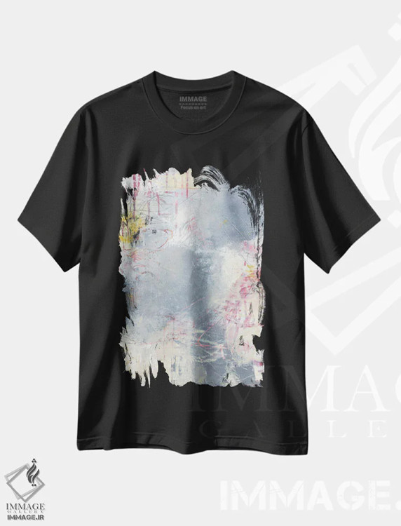 تیشرت مشکی طرح دار دنباله رؤیا III اثر لوری هاف | immage.ir