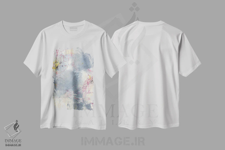 تیشرت سفید طرح دار دنباله رؤیا III اثر لوری هاف | فروشگاه ایماژ