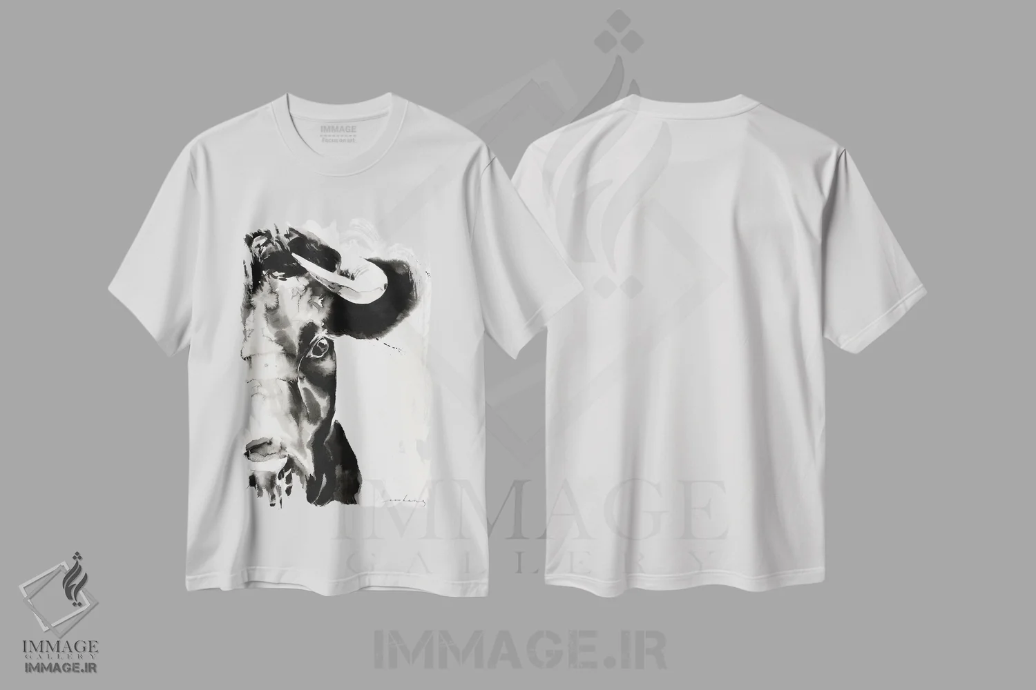 تیشرت سفید طرح دار نیو II، مدیوم اثر سو بنگ لیم | فروشگاه ایماژ