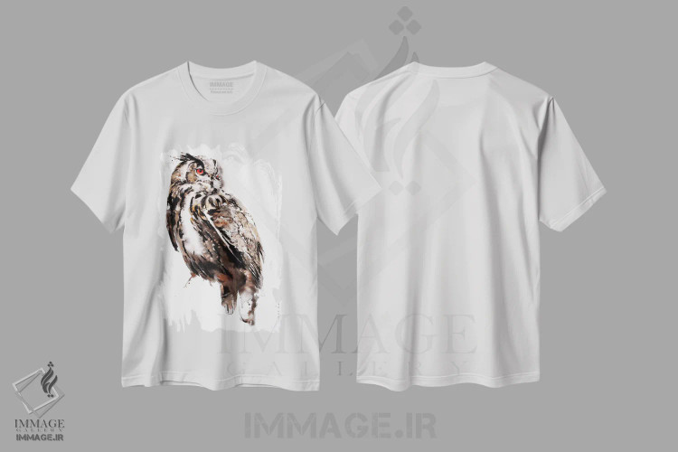 تیشرت سفید طرح دار خرد، مدیوم اثر سو بنگ لیم | immage.ir