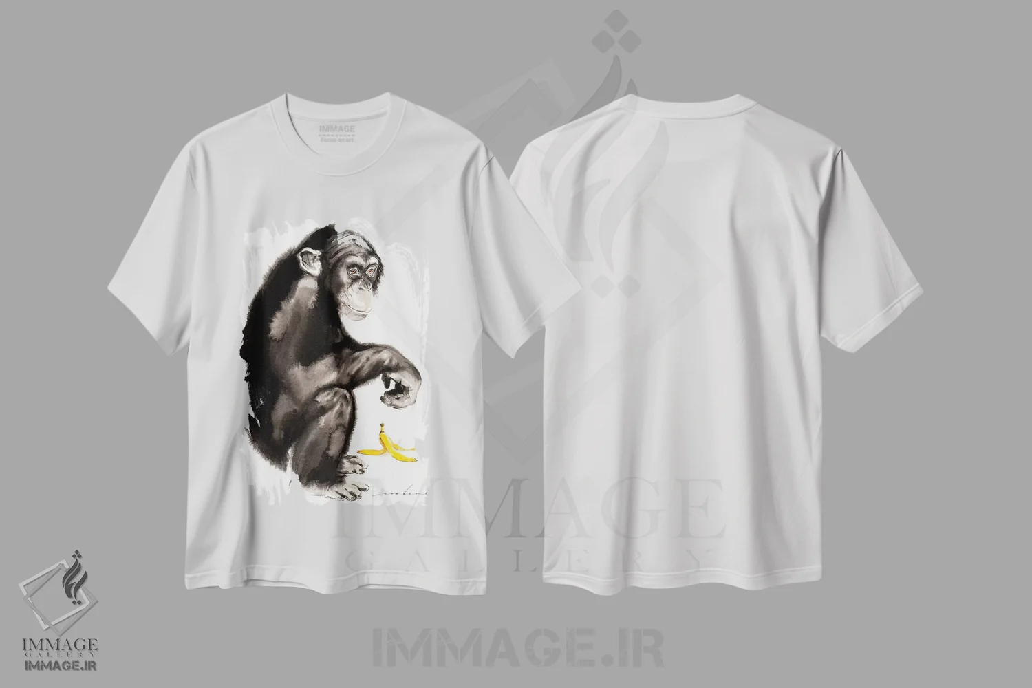 تیشرت سفید طرح دار گوشه شیطنت ۲، مدیوم اثر سو بنگ لیم | immage.ir