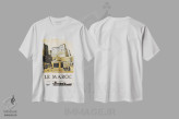 تیشرت سفید طرح دار مراکش I، تایپوگرافی اثر هنرمند ناشناس | فروشگاه ایماژ
