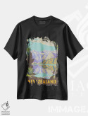 تیشرت مشکی طرح دار نیوزلند II، تایپوگرافی اثر هنرمند ناشناس | immage.ir