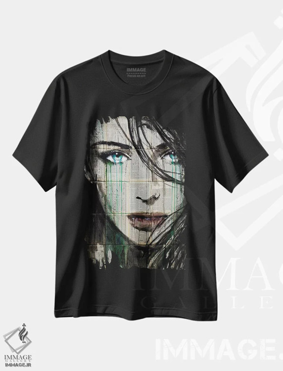 تیشرت مشکی طرح دار هر کسی دارد...، هنر فاخر معاصر اثر لوی جوور | immage.ir