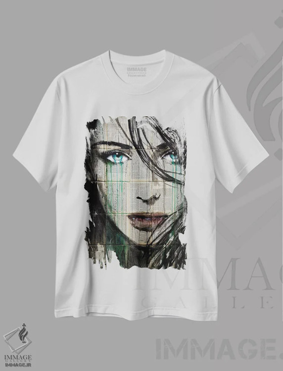 تیشرت سفید طرح دار هر کسی دارد...، هنر فاخر معاصر اثر لوی جوور | فروشگاه ایماژ