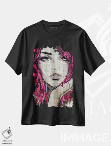 تیشرت مشکی طرح دار فِیث، هنر فاخر معاصر اثر لوی جوور | فروشگاه ایماژ