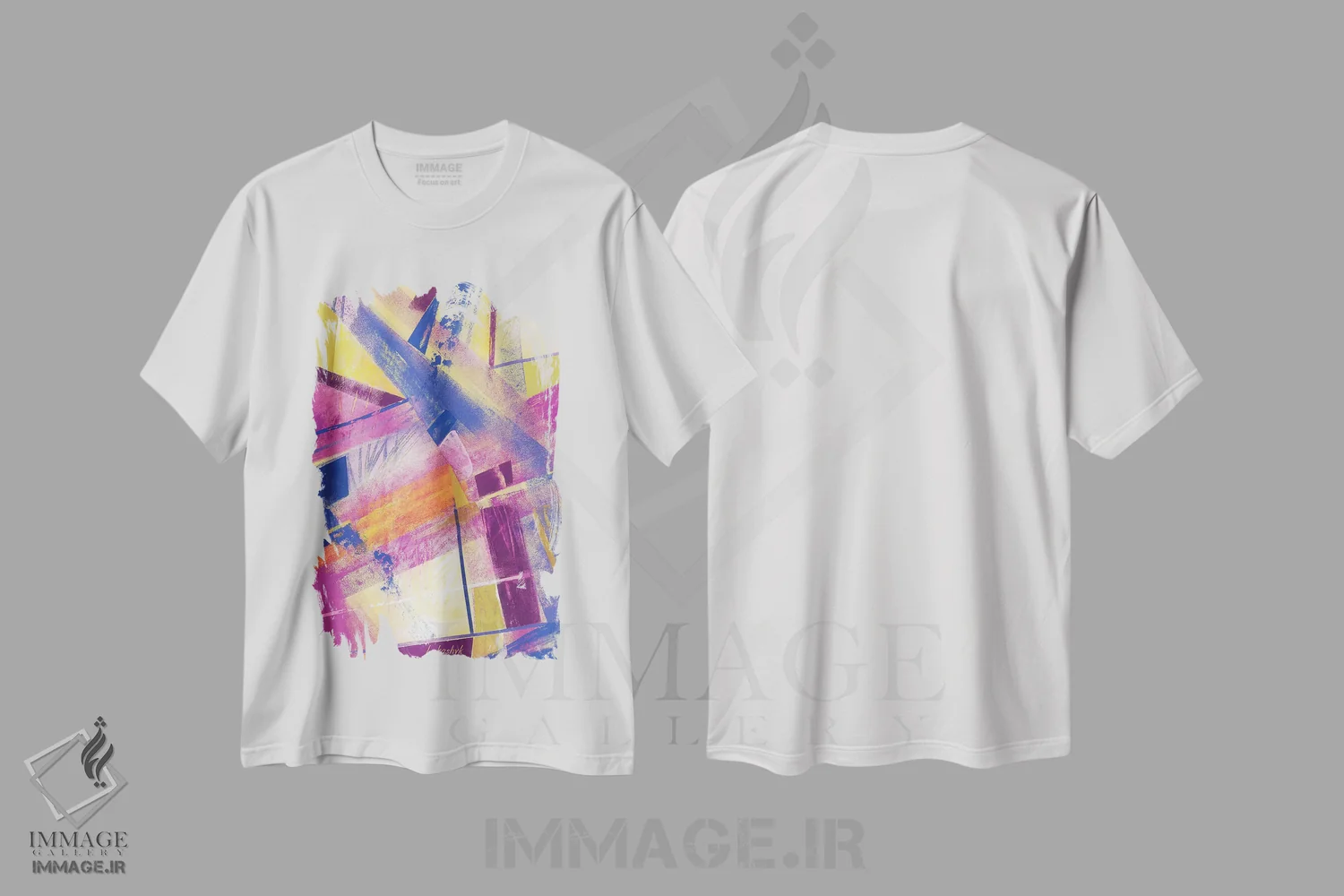 تیشرت سفید طرح دار جمعه اثر نِلی لوکاشیک | فروشگاه ایماژ