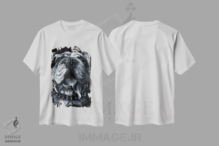 تیشرت سفید طرح دار بولی، هنر فاخر معاصر اثر لینزی کیوی | immage.ir