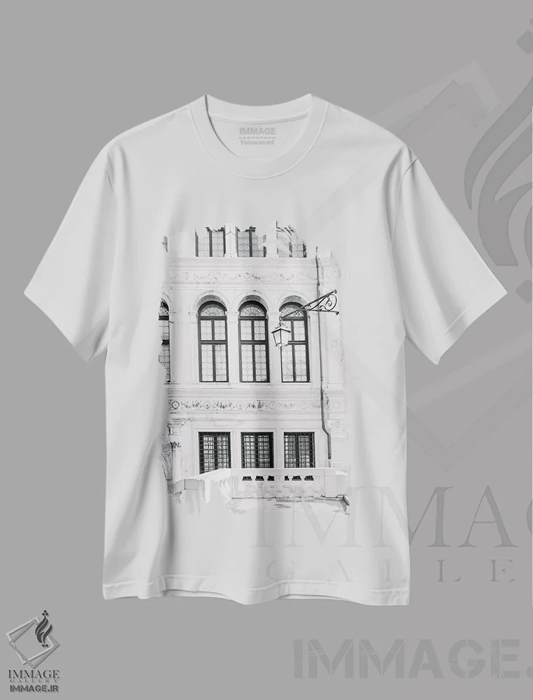 تیشرت سفید طرح دار آثار لاولی لیتل هوم کو - فروشگاه ایماژ