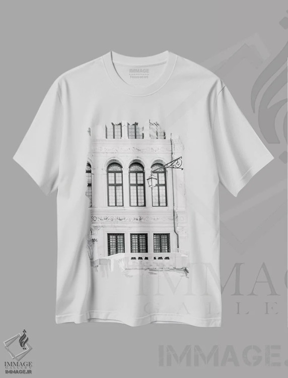 تیشرت سفید طرح دار آثار لاولی لیتل هوم کو - فروشگاه ایماژ
